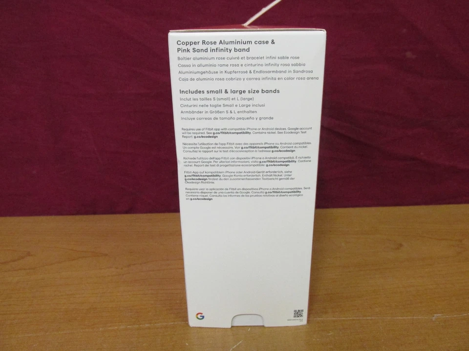 Fitbit Versa 4 Smartwatch Copper Rose Case/Pink Sand Band **Brand New** - Image 3 of 4