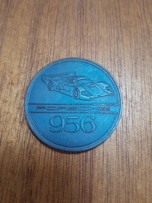 PORSCHE MÜNZE 956 ZU NEUEN ZIELEN 1984