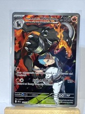 Team Rocket's Houndoom Holo Illustration Rare SV10: Destined Rivals 191/182 NM