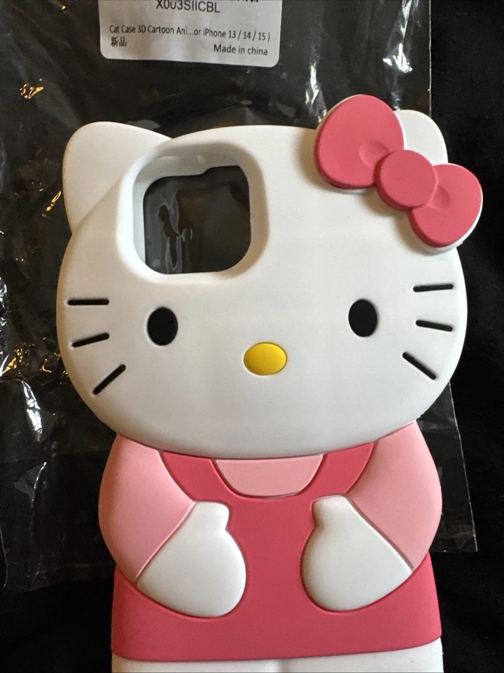 Cute Hello Kitty 3D Phone Case | Fits iPhone 15, 14, 13 & More! Perfect Gift! - Image 3 of 4