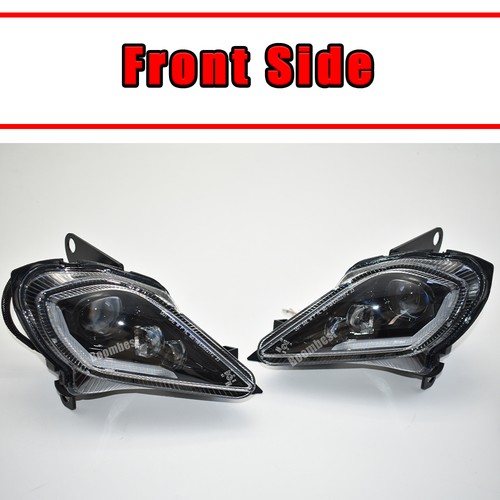 LED Headlamp For Yamaha YFZ 450 Raptor Wolverine 250 350 700 700R ATV 2006-2024 - 第 2/18 張圖片