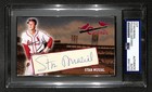 Stan Musial HOF Signed/Autographed Cut Custom Card Cardinals PSA/DNA 214046