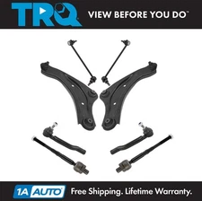 Front Control Arm Tie Rod Sway Bar Link Steering Suspension Kit Set 8pc for Juke