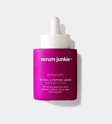 Serum Junkie Anti-Aging Skincare Smooth - 0.3% Retinol with Powerhouse Peptides
