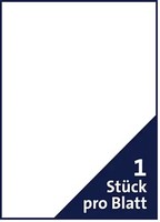 100 Soennecken Etiketten 210 X 297 Mm Kompatibel Zu Avery Zweckform 3478 Weiß