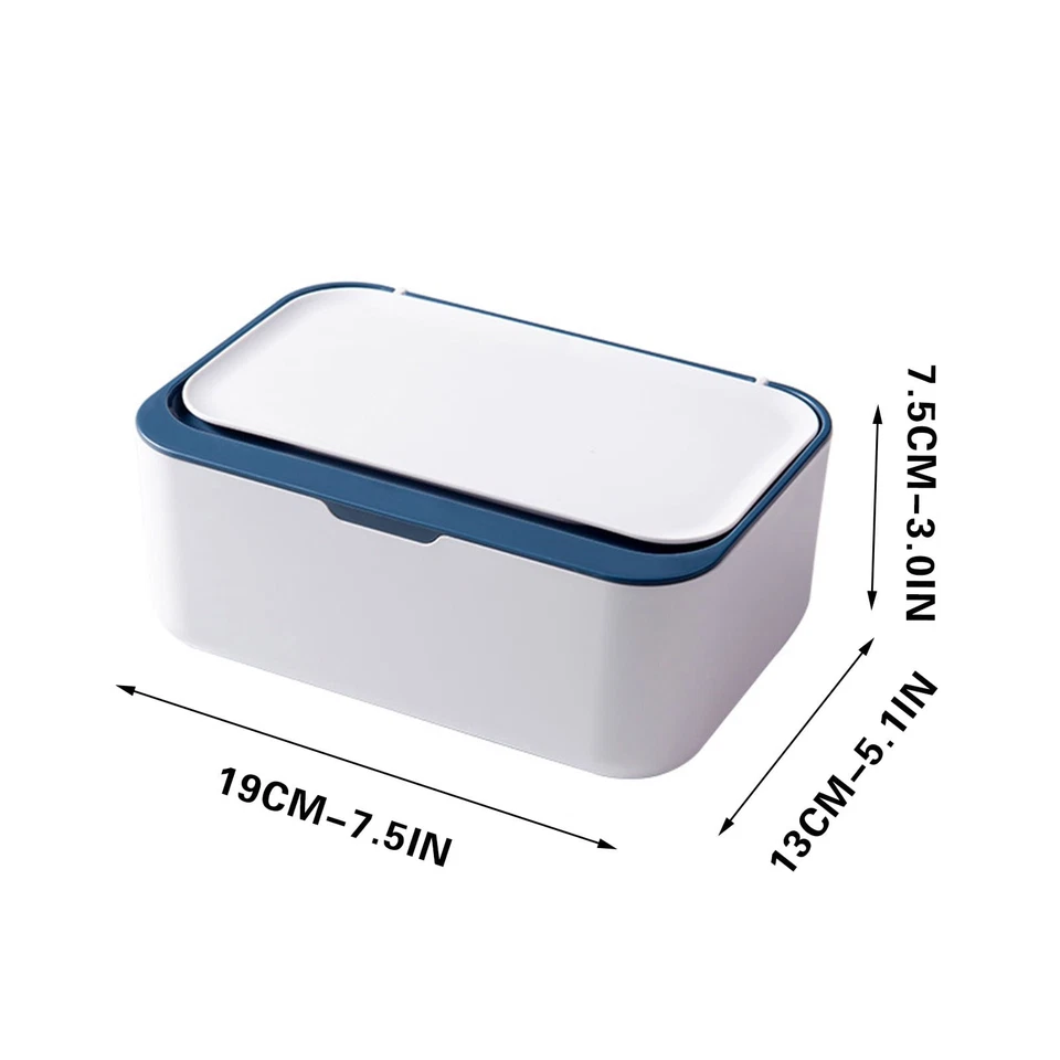 Estuche de almacenamiento dispensador para bebés contenedor de toallitas de baño con diseño de sellado, Foto 4 de 4