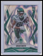 2025 Panini Phoenix #228 Arian Smith Silver Lava Prizm Rookie