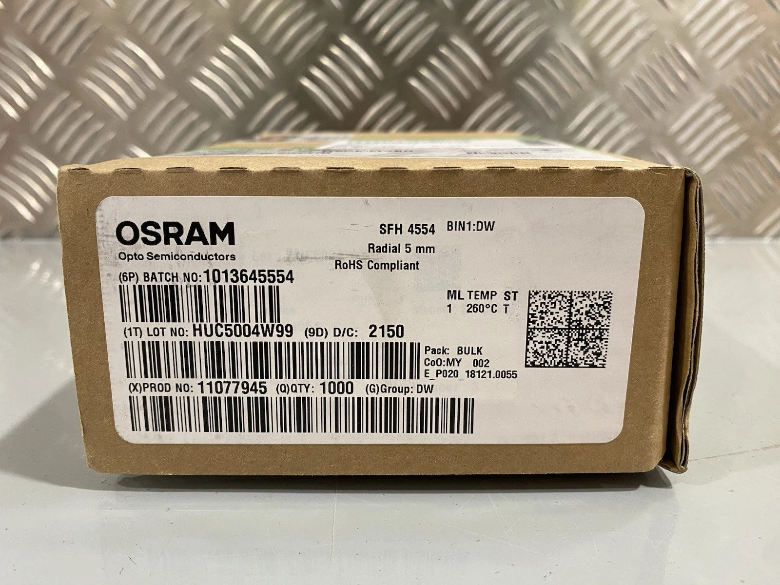 Osram SFH4554 Infrared Emitters Pack of 1000 Brand New Sealed 2