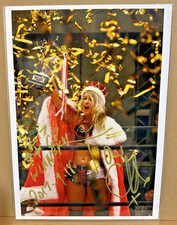 Toni Storm Autograph 2017 Stardom 5 Star Grand Prix Winner Photo AEW Timeless SP