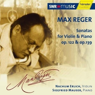 Reger Max - Erlich Nachum - Mauser Siegfried Sonatas for Violin and Piano (CD)
