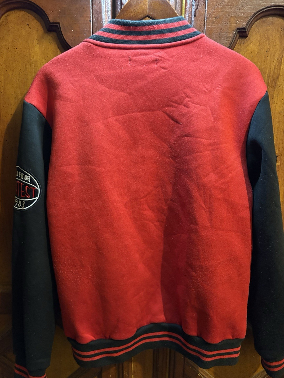 Retro Letterman Jacket Varsity Men - image 3