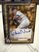 2025 Topps Gilded Hideo Nomo Autograph Black /10 Dodgers