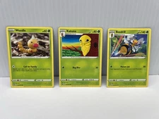 Weedle Kakuna Beedrill set 02/73 03/73 04/73 Champions Path Regular Pokemon