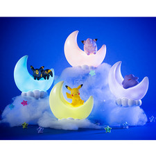 Complete Set Pokemon Moon Light Mascot Pok mon Mini Figure Japan Exclusive
