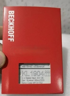 New In Box Beckhoff KL1904 PLC Module KL1904 KL1904 Free shipping