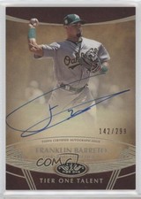 2019 Topps Tier One Talent 142/299 Franklin Barreto #TTA-FBA Auto 2u3