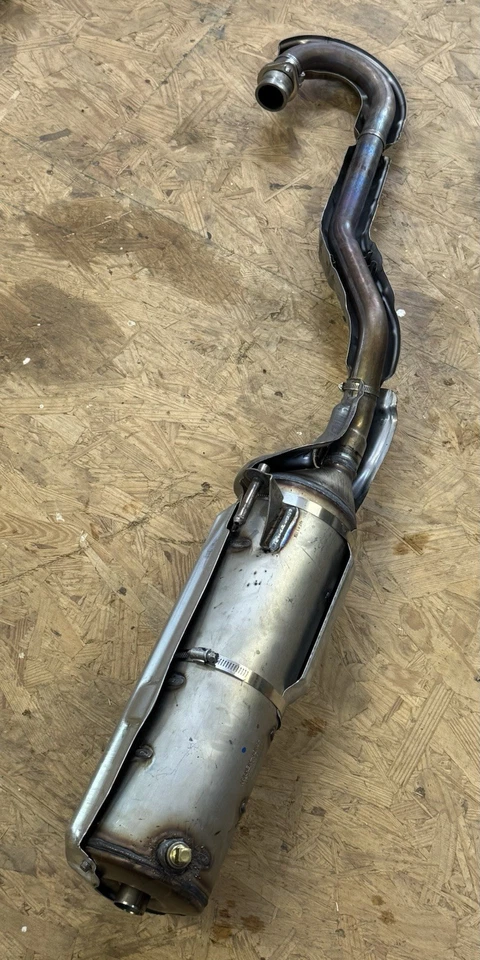 Conjunto silenciador tubo escape Honda Rancher 420 SRA 2024  Foto 2 de 4