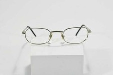 FOSSIL KELLY BRUSHED SILVER SPRING-HINGED EYEGLASS SUNGLASS FRAMES