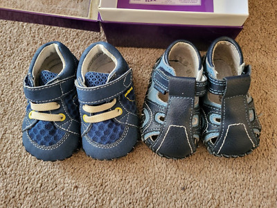 Pairs BABY BOY PEDIPED SOFT SOLED LEATHER SHOES DANI BRODY XS