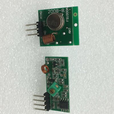 433Mhz RF transmitter and receiver link kit for Arduino/ARM/MCU WL