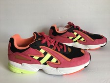 Size 12 5 Adidas Yung 96 Chasm Pink Hi Res Yellow For Sale Online Ebay