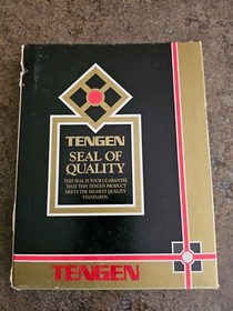 Vindicators NES Tengen game, box, inner sleeve, and cartridge. FAST shipping !!