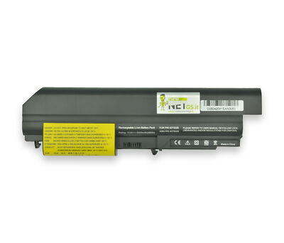 AT Batteria 5200mAh 10,8V Per Lenovo ThinkPad T61 – 6 Celle Li-Ion, Alta Capacità, Garanzia Italiana