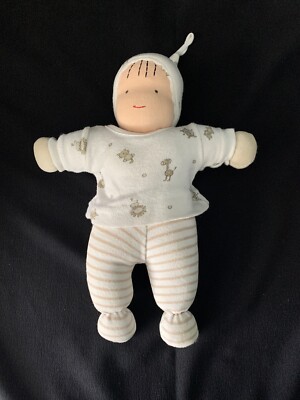 Toys R Us 2007 Tan Doll Steipe Pants Cat Giraffe Lion Shirt