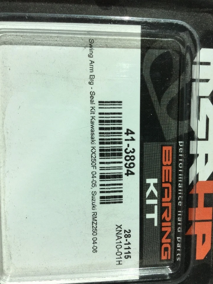 Kit de sello de cojinete de brazo oscilante P/N 41-3894 NOS Kawasaki KX250F '04-'05 Suzuki RMZ250 Foto 3 de 3