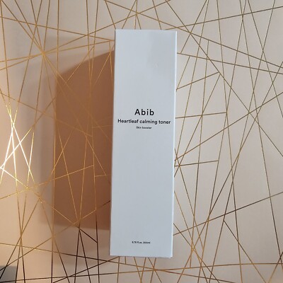 Abib Heartleaf Calming Toner Skin Booster 6.76 fl oz Hydrates Sensitive Skin