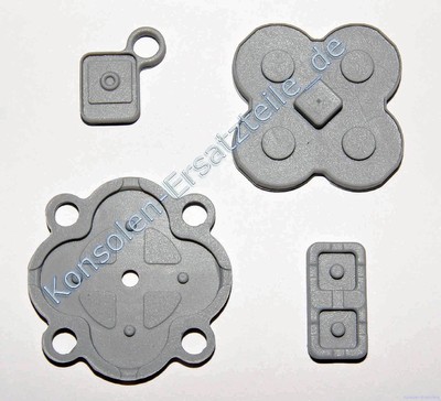 DSi defekt ? Tasten Gummis Button D-Pad - 4 tlg. Satz Rubber Pads * NEU