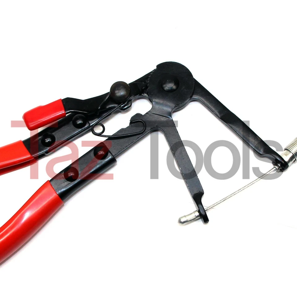 Alicates de abrazadera de manguera de largo alcance de cable flexible de 2 pies para removedor de manguera de agua de aceite combustible  Foto 2 de 3