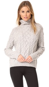 vince cable mock neck merino wool blend sweater