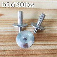 200 PCS Aluminum Drive Rivets Blind Drive Rivet Expansion nail USA SELLER