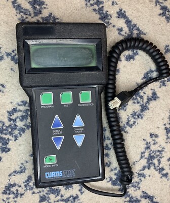 Handheld Programmer Curtis PMC For Controller Programming #1307-1101 With Cable
