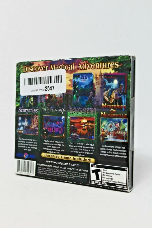 Once Upon a Time 5: Mesmerizing Mysteries - Amazing HOG 5 Pack - PC - NEW/Sealed - Image 2 of 4