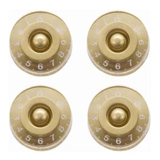 4Pcs Guitar Knobs Speed Volume Tone Control Knobs for Les Paul LP Guitar N592