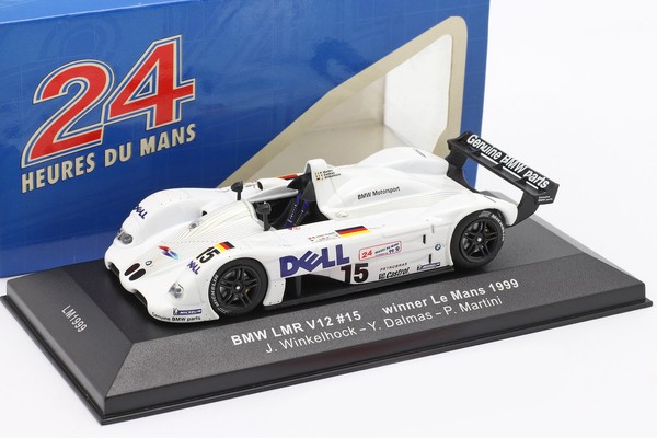Bmw V12 Lmr #15 Sieger 24H Lemans 1999 Winkelhock, Dalmas, Martini 1:43 Ixo-image