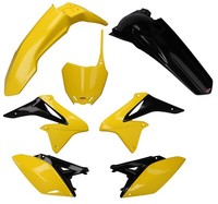 Rtech Plastikkit Passt An Suzuki Rmz 250 10-18 Gelb/Schwarz
