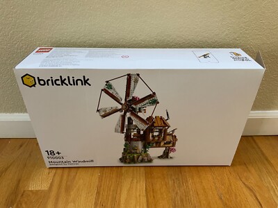 LEGO Bricklink Designer Program 2022 Mountain Windmill 910003, OPEN DAMAGED BOX