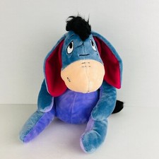 Winnie The Pooh Eeyore The Donkey Seated Character Plush Stuffed Animal 12 Inch