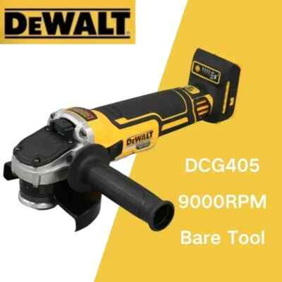 DeWalt DCG405NT 20V MAX M10 125mm Cordless Brushless Flathead Grinder- Bare Unit