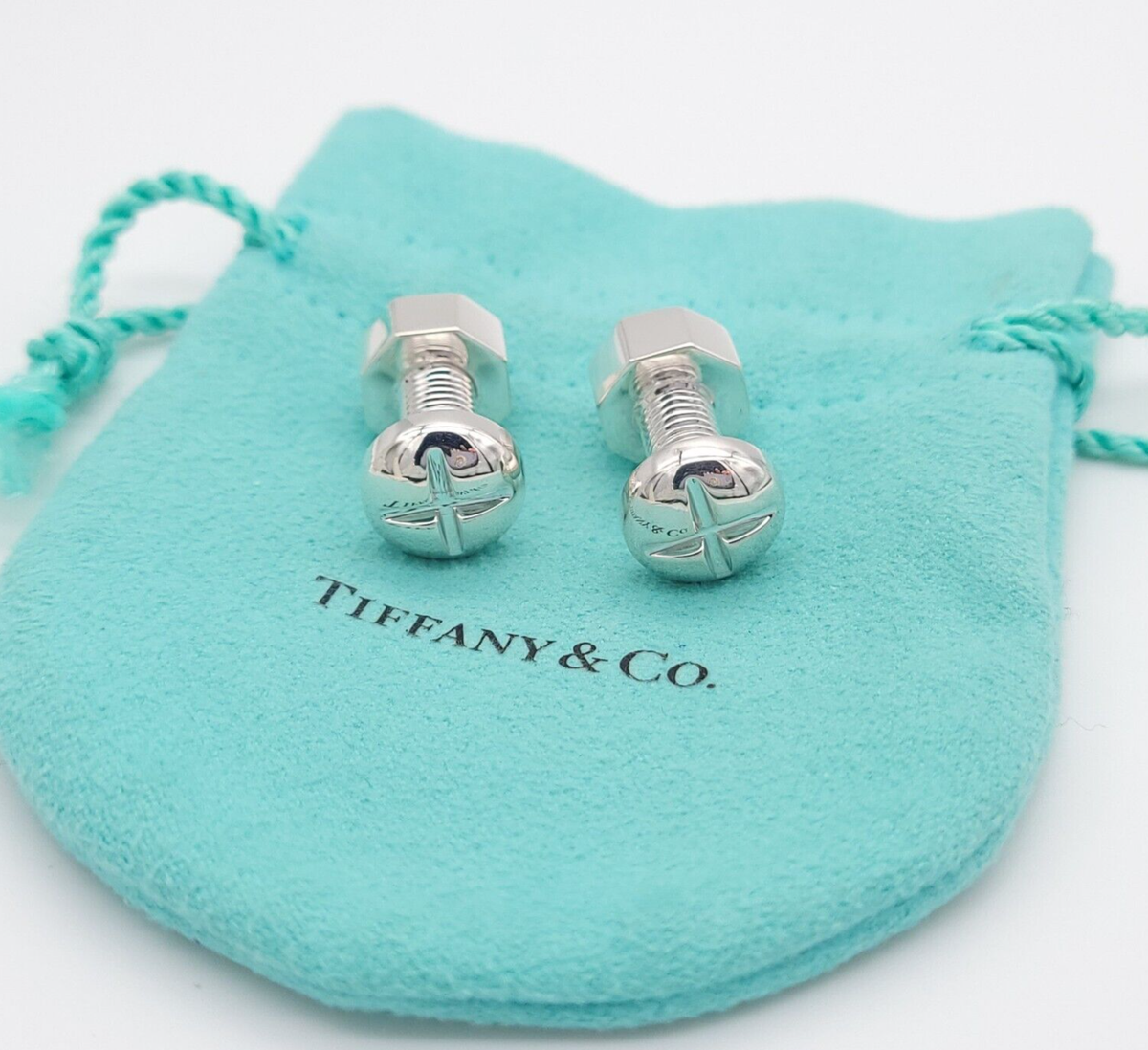 Tiffany & Co. カフスボール Tiffany & Co. 925 Sterling Silver Frank Gehry Torque Cube