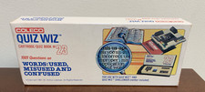 New NOS Coleco Quiz Wiz Computer Game 1980 Box  23 Words Used Misused Confused