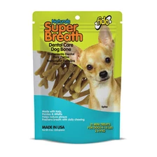 Fido Super Breath Dental Care Dog Bones with Chlorophyll - Mini 21ct.