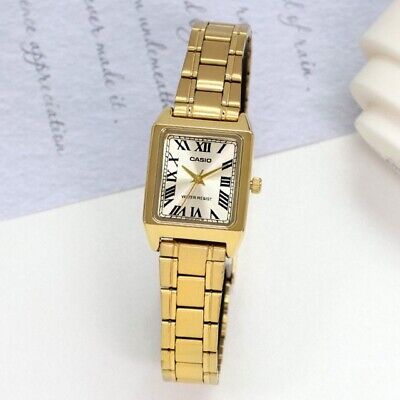 Casio LTP-V007G-9B Women's Classis Square Gold Metal Watch Casio LTP-V007G-9B Women's Classis Square Gold Metal Watch
