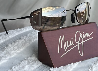 Maui Jim Hula MJ 350 23 Rimless Titanium HCL Bronze Polarized