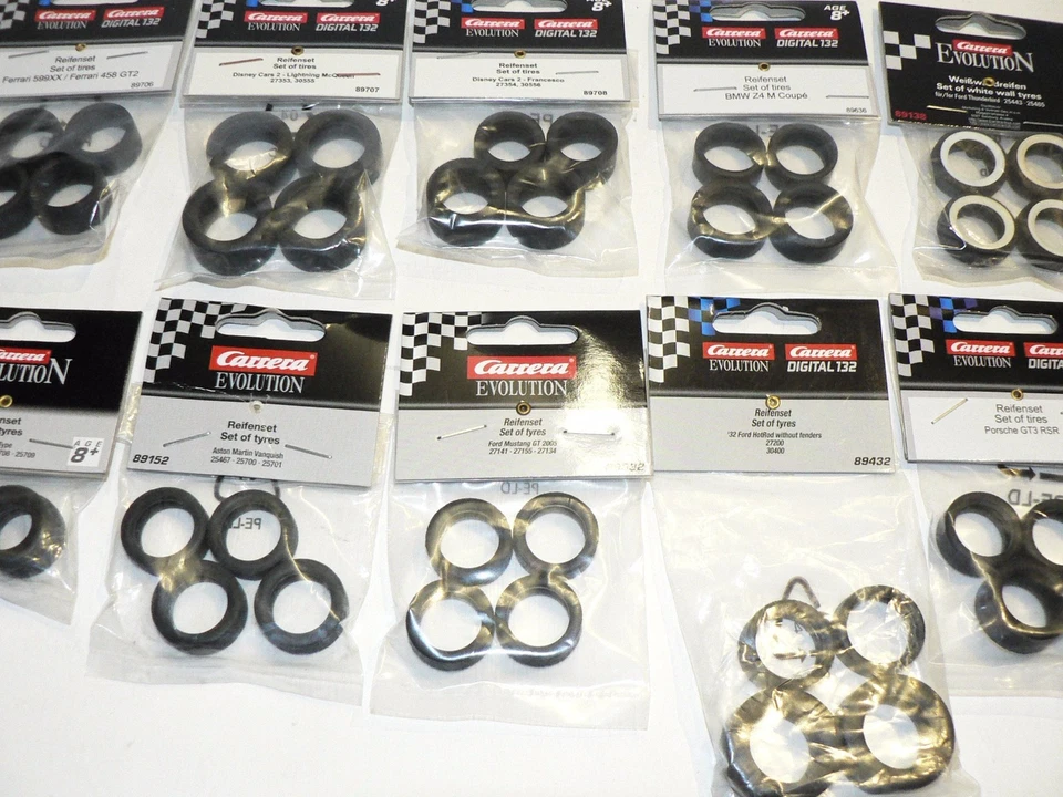 Différents Carrera Evolution + Digital 132 Pneus 3ème Partie