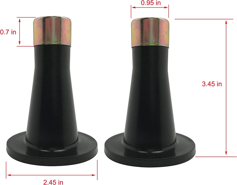 Muebles marca King - Marco de cama de plástico patas deslizantes para reemplazar ruedas Foto 2 de 4