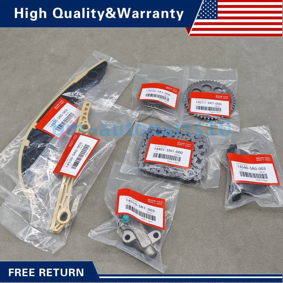 NEW Timing Chain Kit For 2015-19 Honda City GM6 GK5 RU1 1.5L 14520-5R0 US Foto 4 de 4